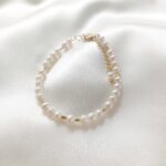 PEARLA - bransoletka z pereł i srebra