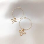 Kolczyki Beezu - koła z pszczółką Kolczyki Beezu - koła z pszczółką