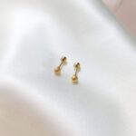 Kolczyki sztyfty kuleczki Kolczyki sztyfty kuleczki