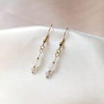 Kolczyki AVELINE z kwarcem różowym Kolczyki AVELINE z kwarcem różowym