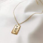 Łańcuszek - karta z okiem Łańcuszek - karta z okiem