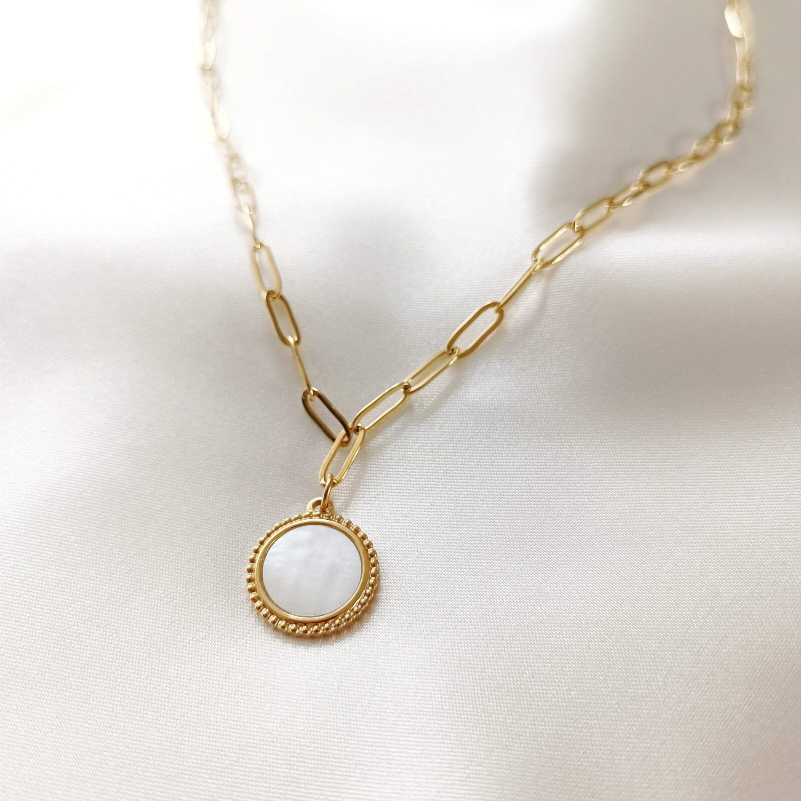 1000139887-01 Łańcuszek - okrągła zawieszka I