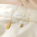 Bransoletka IT'S A BOY! z niebieskimi kamieniami Bransoletka IT'S A BOY! z niebieskimi kamieniami