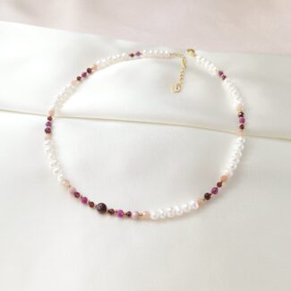 Naszyjniki z kamieni – elegancja, natura i unikalny charakter Naszyjnik RUBISSE