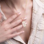 Łańcuszek - karta z okiem Łańcuszek - karta z okiem