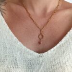 Łańcuszek - kamień słoneczny Łańcuszek - kamień słoneczny