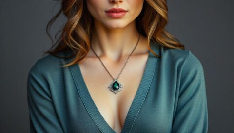 Jaki naszyjnik do dekoltu V? Kilka sprawdzonych pomysłów