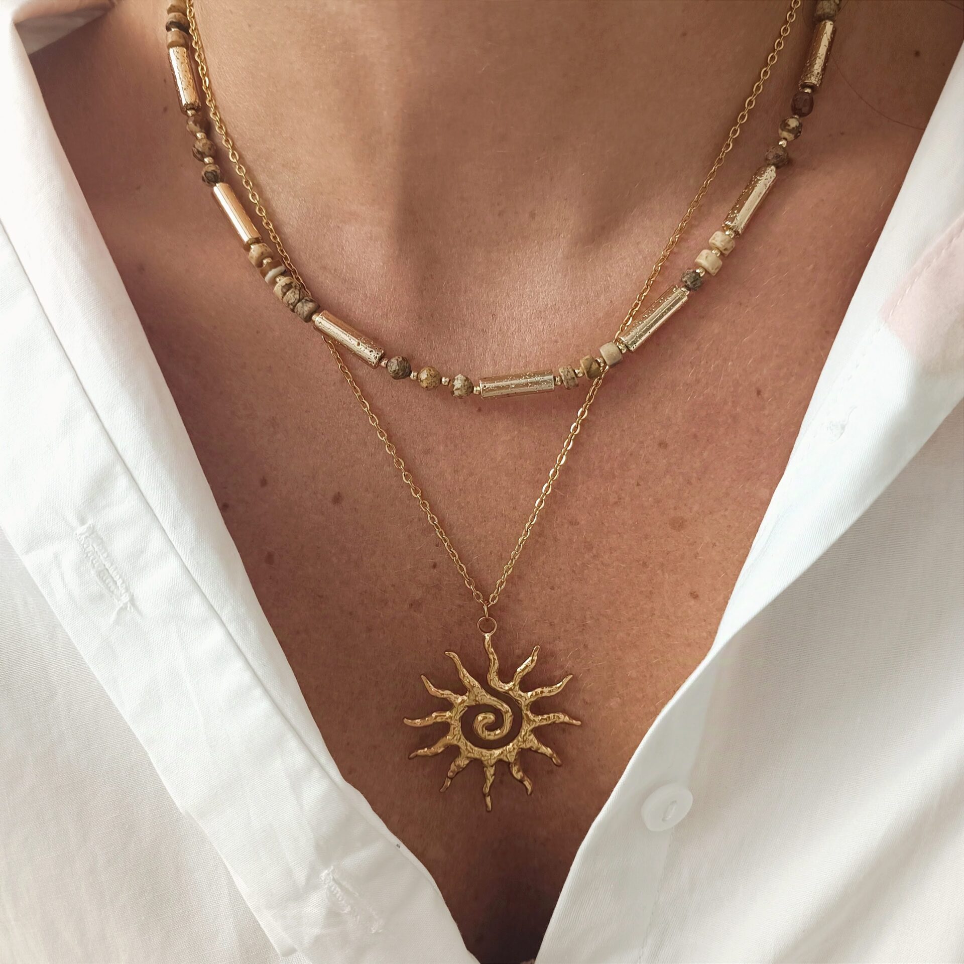 1729272914792 Łańcuszek - duże słońce