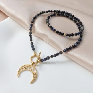 Biżuteria świąteczna Beezu – magia kamieni i subtelna elegancja Naszyjnik ONYXIA