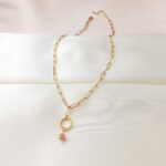 Łańcuszek - kamień słoneczny Łańcuszek - kamień słoneczny