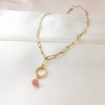 Łańcuszek - kamień słoneczny Łańcuszek - kamień słoneczny