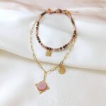 Łańcuszek - rodonit Łańcuszek - rodonit