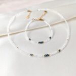 BLUE DIAMOND - naszyjnik z niebieskim diamentem – transparentny BLUE DIAMOND - naszyjnik z niebieskim diamentem – transparentny