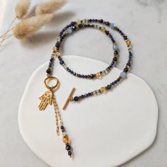 Jaki naszyjnik do dekoltu V? Kilka sprawdzonych pomysłów Naszyjnik SAPHIRA