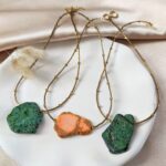 Plaster jaspisu III - naszyjnik Plaster jaspisu III - naszyjnik