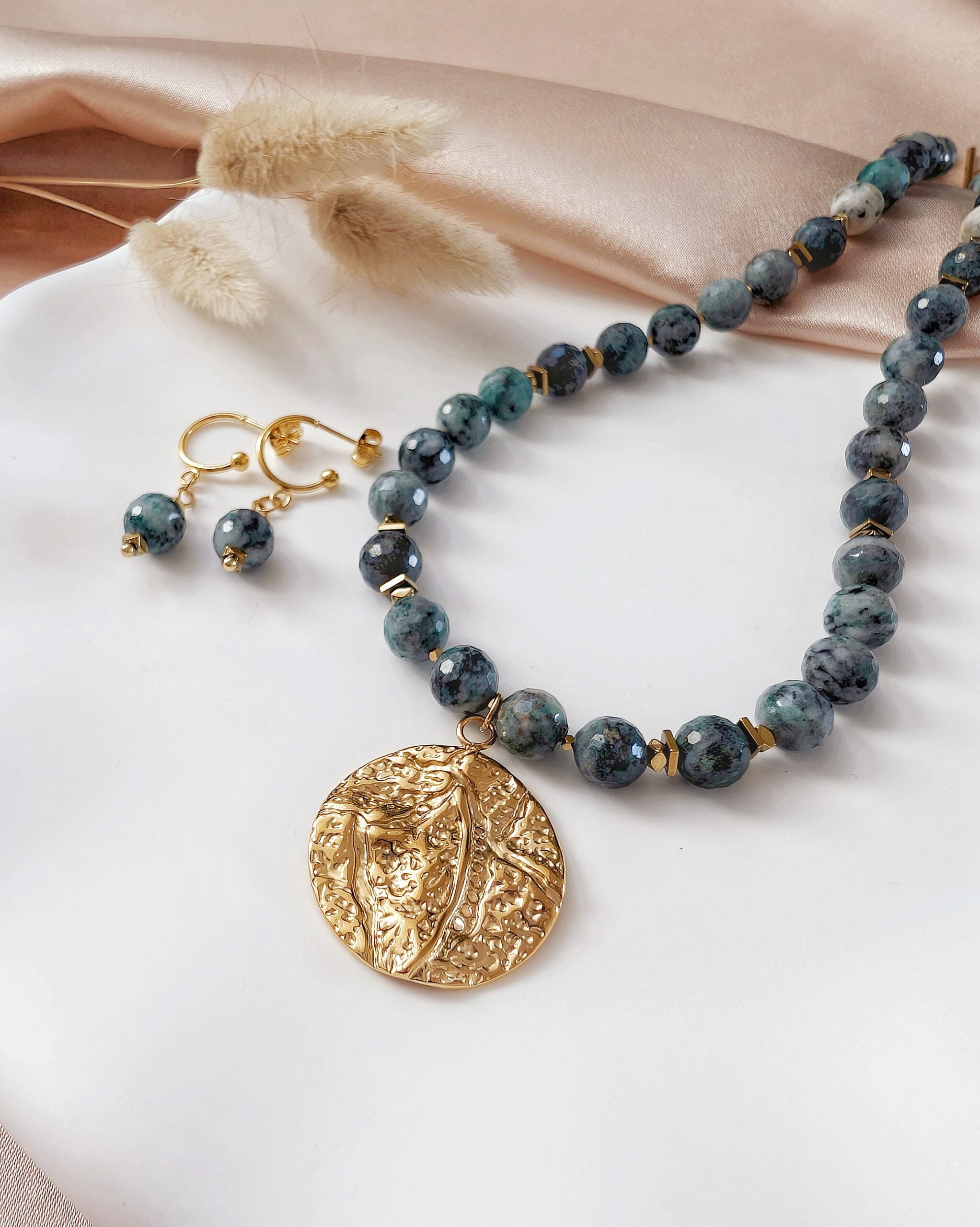 1000026604 Unikat - komplet z azurytu