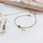 Komplet biżuterii - tygrysie oko Komplet biżuterii - tygrysie oko