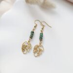 Kolczyki - turkus afrykański Kolczyki - turkus afrykański