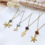 Piasek pustyni - łańcuszek i kolczyki Piasek pustyni - łańcuszek i kolczyki