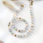 Unikat - naszyjnik z morganitem Unikat - naszyjnik z morganitem