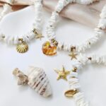 Naszyjnik SHELLY I - biała muszla cięta Naszyjnik SHELLY I - biała muszla cięta