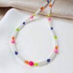 Kolorowe naszyjniki - pojedyncze sztuki Kolorowe naszyjniki - pojedyncze sztuki
