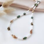 Wakacyjny naszyjnik z turkusem afrykańskim Wakacyjny naszyjnik z turkusem afrykańskim