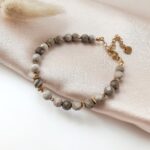 Bransoletka z krzemieniem pasiastym Bransoletka z krzemieniem pasiastym