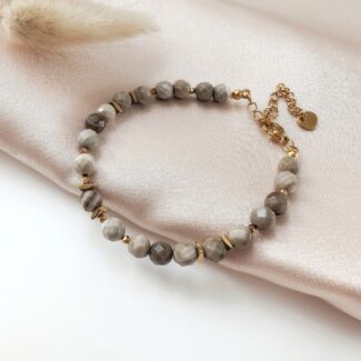 Bransoletka z krzemieniem pasiastym