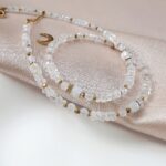 Naszyjnik LUNEA z kamieniem księżycowym Naszyjnik LUNEA z kamieniem księżycowym