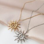 Łańcuszek - duże słońce Łańcuszek - duże słońce