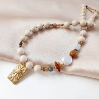 Łańcuszek z jadeitem - łańcuszek, który wycisza Łańcuszek z jadeitem - łańcuszek, który wycisza