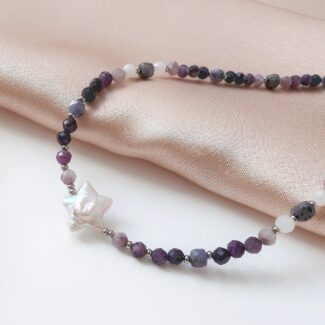 Naszyjnik na walentynki – miłość zamknięta w kamieniach Naszyjnik na walentynki – miłość zamknięta w kamieniach