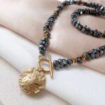 Unikat - naszyjnik z hematytu Unikat - naszyjnik z hematytu