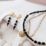 Kolczyki BLACK ESSENCE z czarnym turmalinem Kolczyki BLACK ESSENCE z czarnym turmalinem