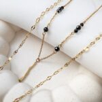 Podwójny naszyjnik BLACK ESSENCE - długi Podwójny naszyjnik BLACK ESSENCE - długi