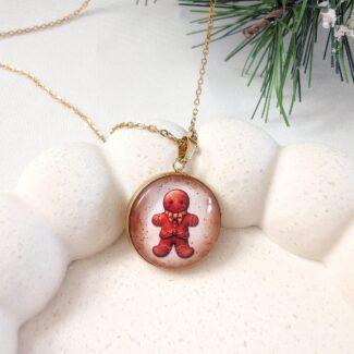 Łańcuszek świąteczny - pierniczek ciastek