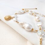 Naszyjnik z nieregularnych pereł Naszyjnik z nieregularnych pereł