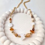 Naszyjnik ETERNA z surowym kryształem górskim Naszyjnik ETERNA z surowym kryształem górskim